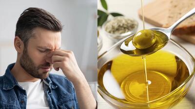 مزایای روغن زیتون برای بهبود گرفتگی بینی
