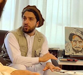 استوری دختر احمد شاه مسعود با پرچم ایران | این خاک برای ما مقدس است + عکس