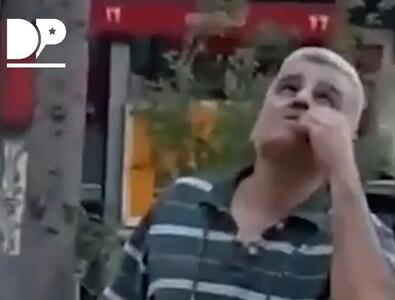 مرد ایرانی در رسانه‌های آمریکایی معروف شد | مرد ایرانی بی خیال جهانی شد +فیلم