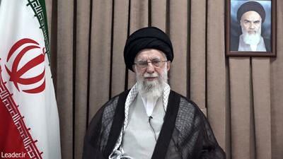 رهبر انقلاب: ملت ایران در مقابل جنگ و صلح تحمیلی محکم می‌ایستد و تسلیم نخواهد شد
