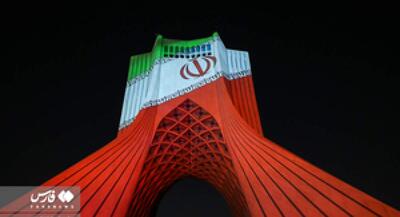 ویدئو مپینگ برج آزادی به یاد شهدای حمله اسرائیل | جهان نیوز