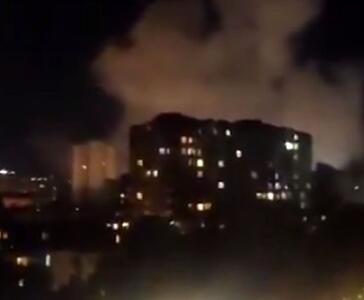 وقوع انفجاری قوی در باکو/ ویدئو