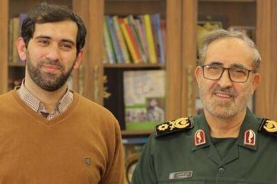 پیام فرزند شهید سپهبد شادمانی به دنیا +‌ عکس