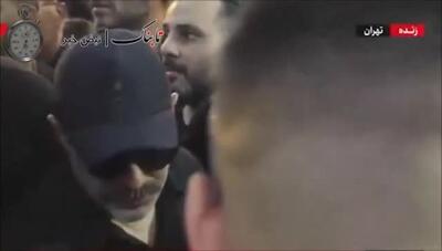 تصاویر احساسی از مراسم تشییع برادرزاده شهید محسن تنابنده