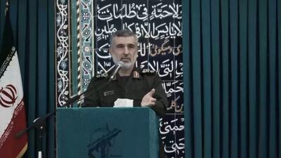 پیام هشدارآمیز سردار حاجی‌زاده پیش از شهادت + فیلم