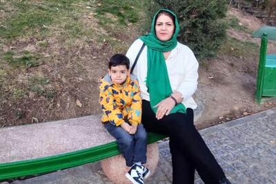 شهادت زهرا عبادی مددکار زندان اوین همراه با پسر ۵ ساله‌اش در حمله اسرائیل