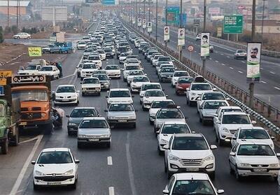 ترافیک سنگین در محورهای شمالی/جاده چالوس یکطرفه شد