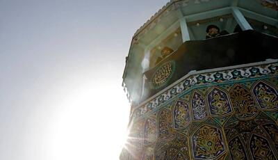 آیین سنتی  صلا  در حرم امام رضا(ع) برگزار شد