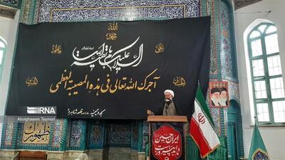 امام جمعه شاهرود: ملت عاشورایی ایران در مقابل ظلم تسلیم‌ناپذیر است