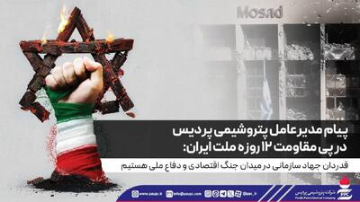 قدردان جهاد سازمانی در میدان جنگ اقتصادی و دفاع ملی هستیم