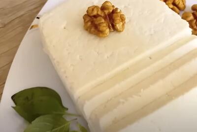 طرز تهیه پنیر خانگی قالبی / پنیر خانگی را آسان درست کنید