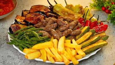 یک غذای سرخ شده ی ترکیبی و مجلل که از خوردنش سیر نمی شوی!