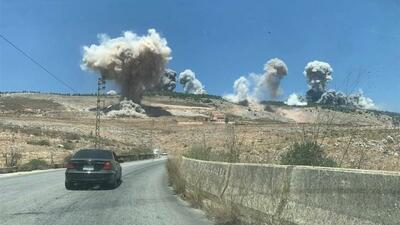 رژیم صهیونیستی به مناطقی در «النبطیه» لبنان حمله کرد