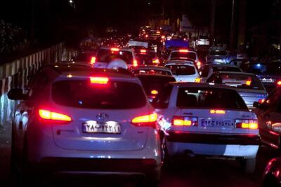 ترافیک سنگین در جاده چالوس و هراز؛ ورودی‌های تهران قفل شدند