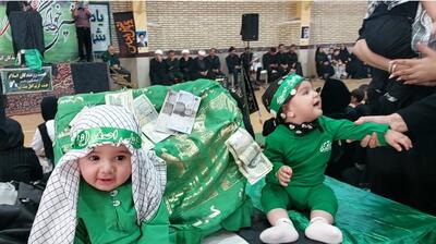 همایش شیرخوارگان حسینی در مشگین شهر