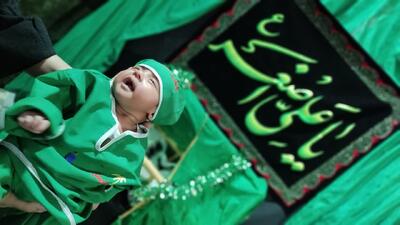 همایش شیرخوارگان حسینی در محلات