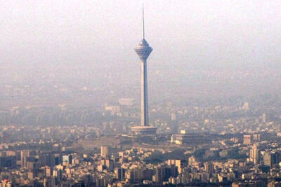 افزایش نسبی دما و وزش باد شدید در تهران