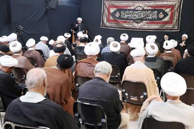 گزارش تصویری: مراسم عزاداری دهه اول محرم در دفتر حضرت آیت الله نوری همدانی | شفقنا