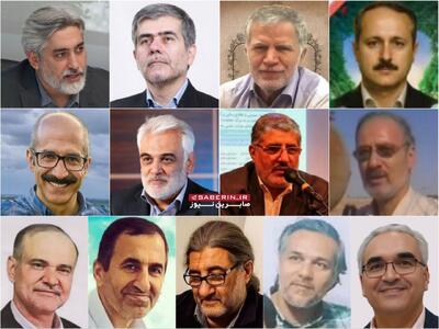 اسامی و تصاویر دانشمندان و فعالان صنعت هسته‌ای
