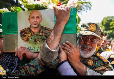 تشییع پیکر شهید مهدی رضازاده در تبریز- عکس استانها تسنیم | Tasnim
