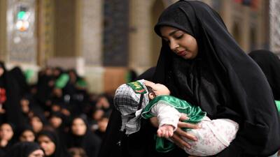 برگزاری سوگواره شیرخوارگان حسینی در حرم مطهر رضوی