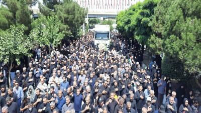 تشییع پیکر پاک و مطهر شهیدان مدافع وطن در مهرشر