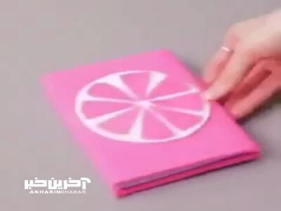ترفند خوشگل کردن دفتر و کتاب ها