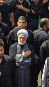 عکس/ حضور رئیس قوه قضائیه در تشییع شهدای اقتدار