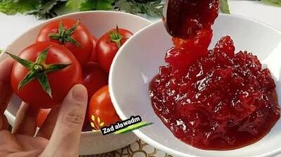 مربای گوجه فرنگی به روشی هوشمندانه و با جزئیاتی که قبلاً هرگز نشنیده اید!