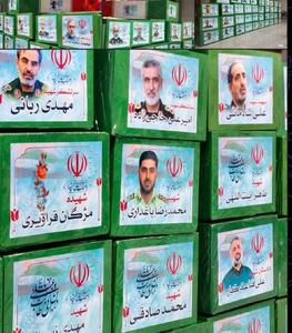 آماده‌شدن آرامگاه ابدی سرداران شهید باقری و شهید محرابی +عکس