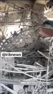تصاویر پخش نشده منزل «علی شمخانی» پس از حمله اسرائیل + فیلم