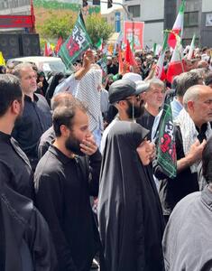 عکس/ حضور فرزندان شهید سلیمانی در تشییع شهدا | اقتصاد24