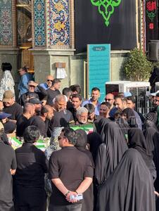 عکس/ سردار قاآنی برای مراسم تدفین ۱۱ شهید در امامزاده صالح تجریش | اقتصاد24