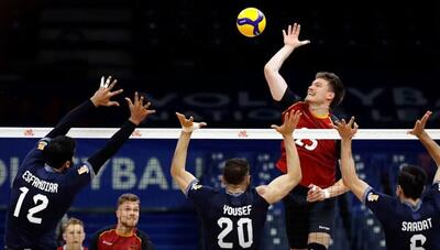 ببینید؛ خلاصه والیبال آلمان 3 - ایران 1