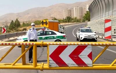 محدودیت‌های ترافیکی امروز در تهران