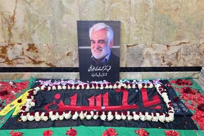 پیکر شهید طهرانچی و همسرش در حرم عبدالعظیم حسنی(ع) به خاک سپرده شد