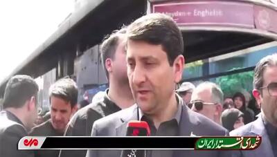 وزیر ارتباطات و فناوری اطلاعات در مراسم تشییع شهدای اقتدار: چیزی که امروز انتظار می رود حفظ انسجام ملی است