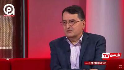 دفاع مجید تفرشی از ایران در شبکه BBC: شماها جرأت و شرافت ندارید که حمله حرامی‌های اسرائیلی به ایران را محکوم نمی‌کنید