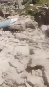 لحظهٔ شکار لاشهٔ هرمس توسط مرد روستایی‌