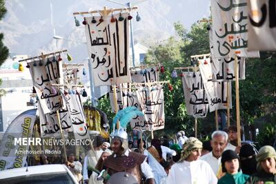 حرکت نمادین کاروان نینوا در بیرجند