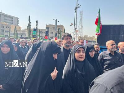 وزیر راه: حضور مردم در آیین تشییع شهدای اقتدار ملی بیانگر عشق به انقلاب اسلامی است