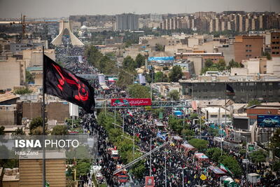 گزارش تصویری| تصاویر منتخب تشییع و تدفین شهدای اقتدار در تهران