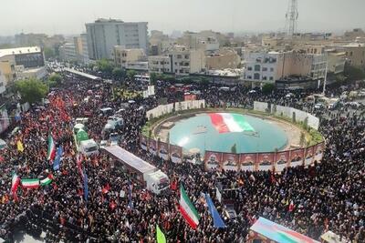 تشییع باشکوه شهدای جنگ ۱۲ روزه در تهران