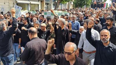 بدرقه باشکوه پیکر مدافعان وطن بر دستان مردم ولایتمدار علی آباد کتول