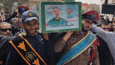 پیکر قاضی مجاهد شهید قناعت کار در حرم حضرت معصومه به خاک سپرده شد