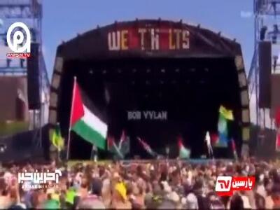 فریاد مرگ بر ارتش رژیم صهیونیستی روی آنتن زنده BBC