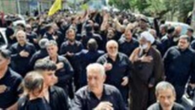 تشییع پیکر پاک و مطهر شهید حسین عبدی  در مهر شهر