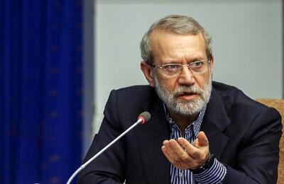 لاریجانی: در مورد فردو چیزی نمی‌گویم، بگذارید برای خودشان خوشحال باشند! (فیلم)