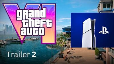 قدرت کنسول بازی PS5 / تریلر GTA VI (یکی از سنگین ترین بازی ها) ضبط شده از نسخه معمولی این کنسول