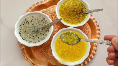 طرز تهیه فالوده کرمانی سنتی